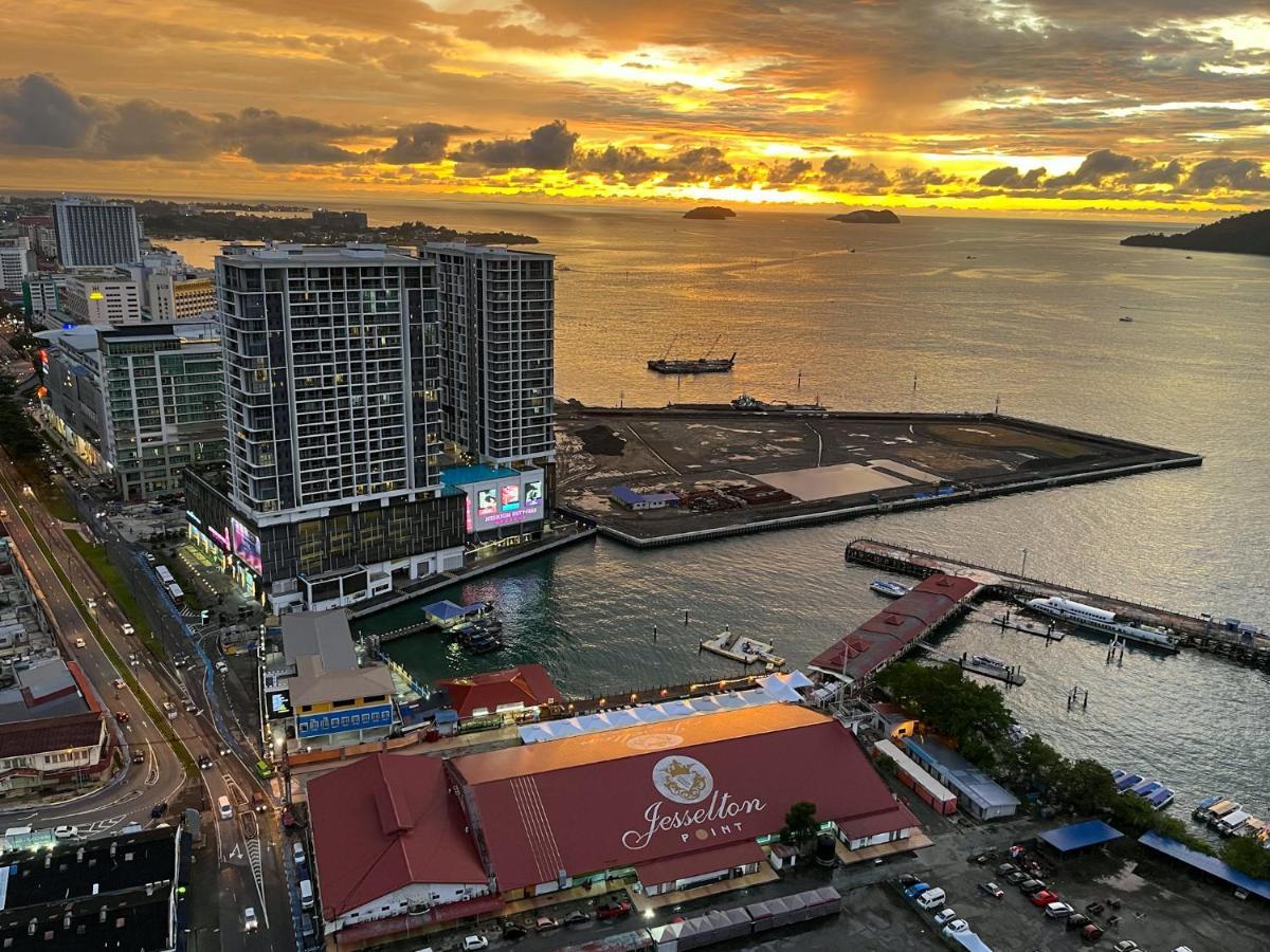 Jesselton Point Seaview Homestay Kota Kinabalu Exteriör bild