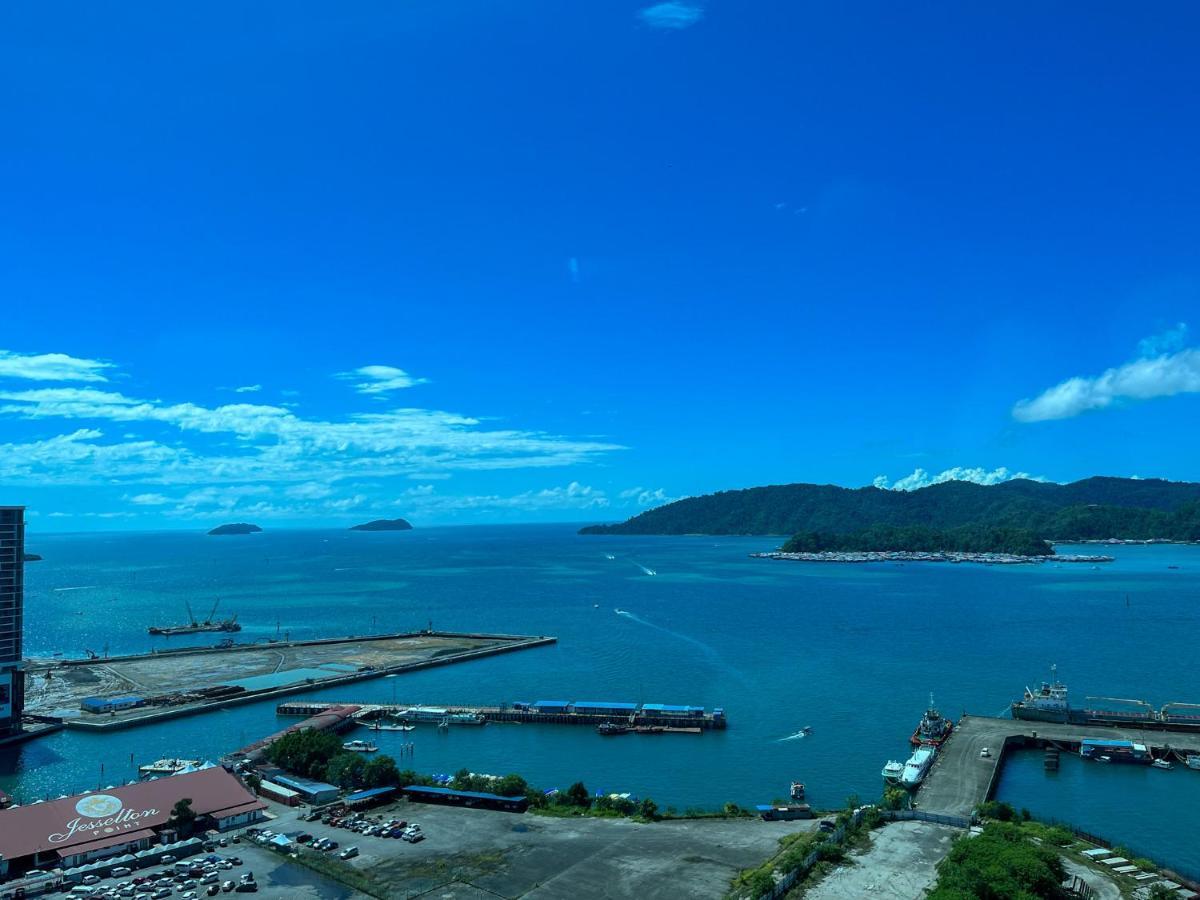 Jesselton Point Seaview Homestay Kota Kinabalu Exteriör bild