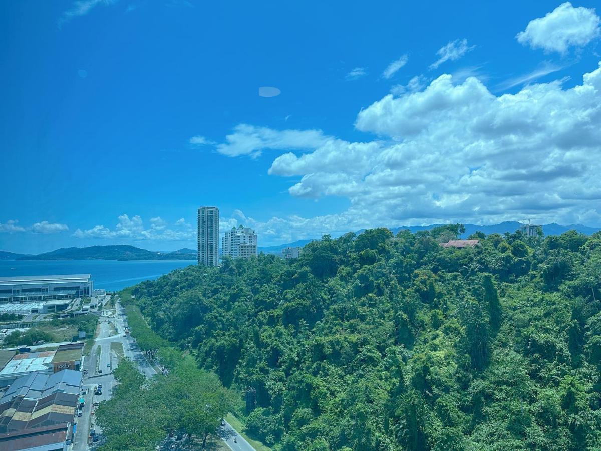 Jesselton Point Seaview Homestay Kota Kinabalu Exteriör bild